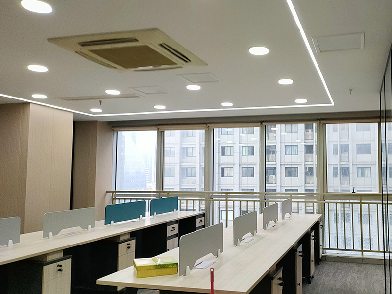 深圳世宏大廈156㎡商業(yè)裝修 混搭風(fēng)中小型企業(yè)辦公室設計方案