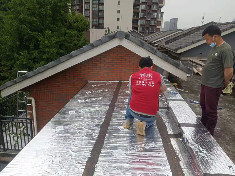 屋頂翻新施工 南京艾菲國際小區 樓頂露臺裝修改造 包工包料服務(wù)