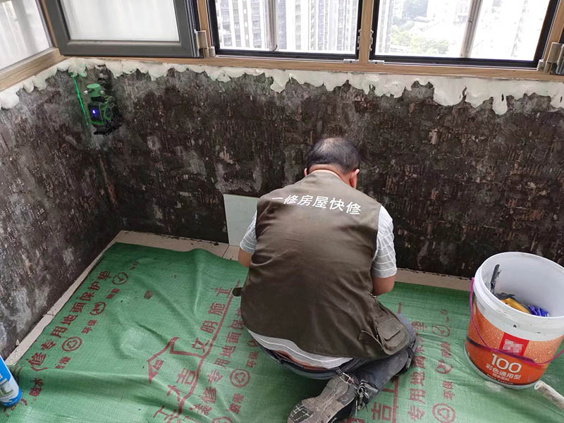 陽(yáng)臺的墻面如果不貼磚應怎樣處理(圖2)